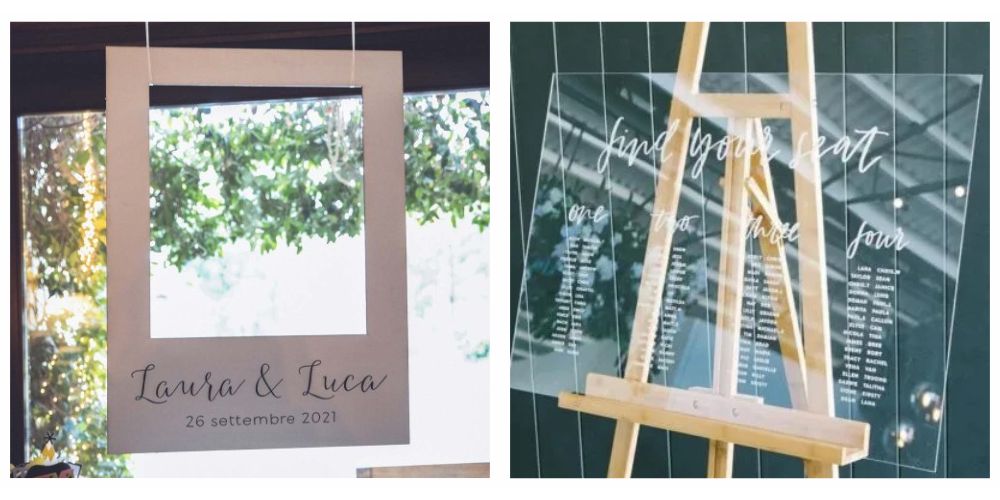 tableau matrimonio moderno