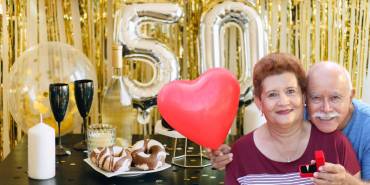 50° anniversario di matrimonio: come festeggiarlo con stile