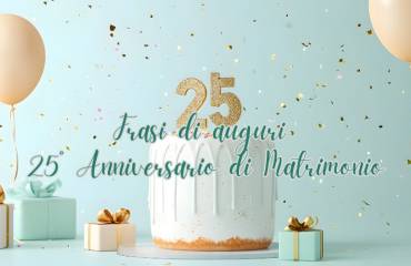 Frasi di auguri per il 25° anniversario di matrimonio