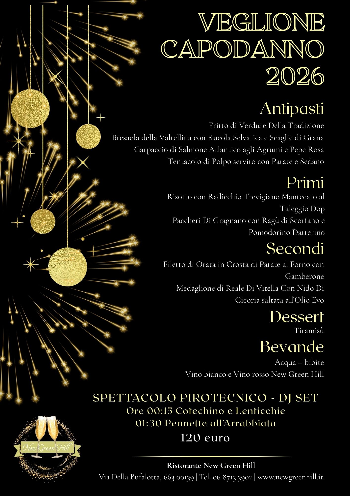 roma menu capodanno 2026